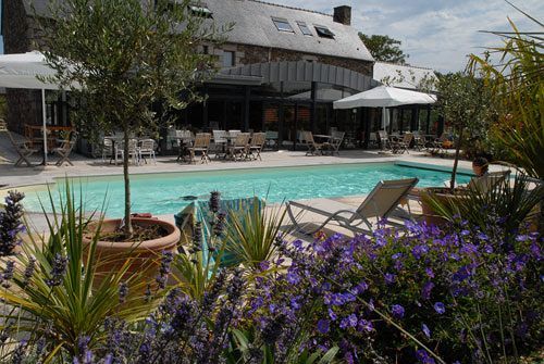 Domaine De Kermodest Hotel Quemper-Guezennec ภายนอก รูปภาพ